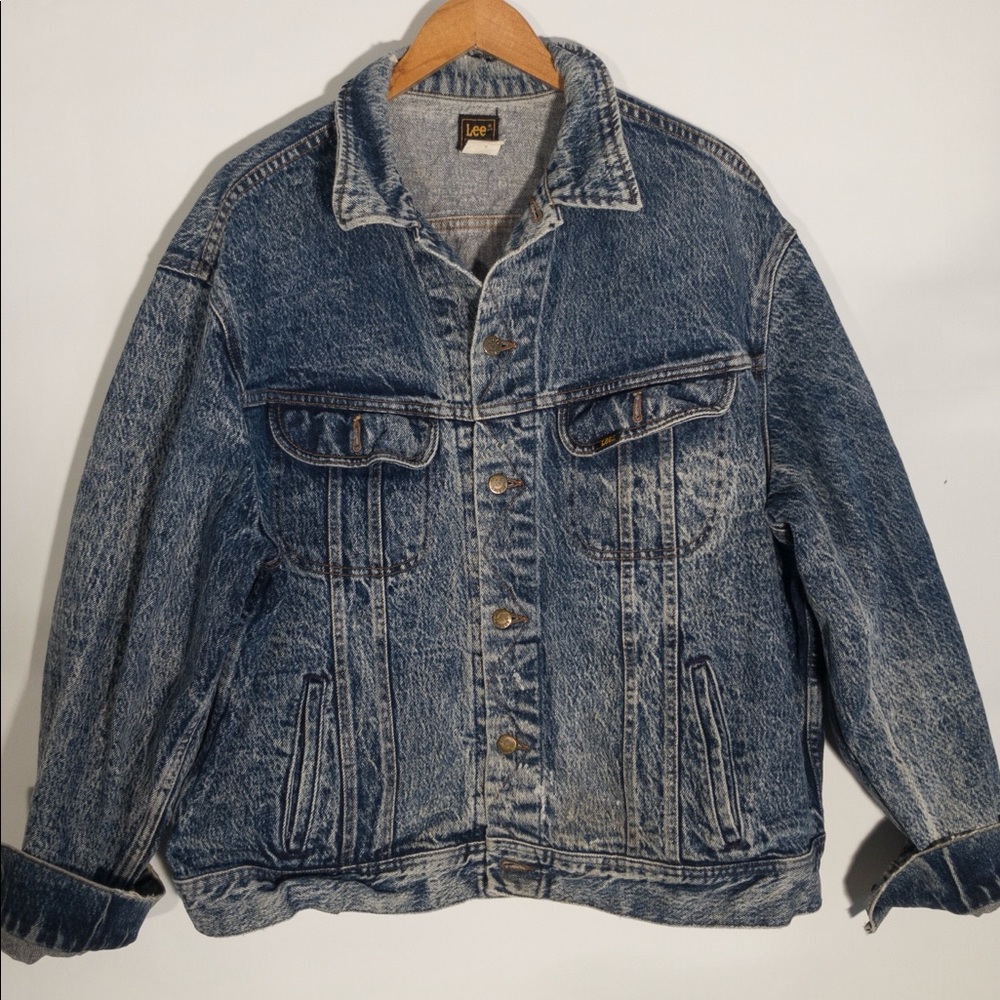 Acid Wash Jean Jacket